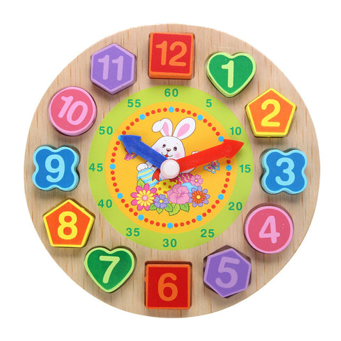Analog Clock Assembly Puzzle